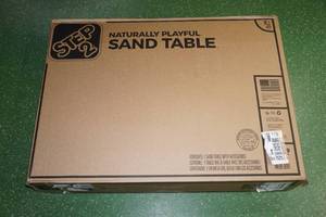 lot 4 image: Step 2 Naturally Playful Sand Table with Accessories