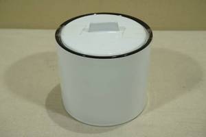 lot 21 image: New Hearth & Hand Cottonball Bath Container Stoneware