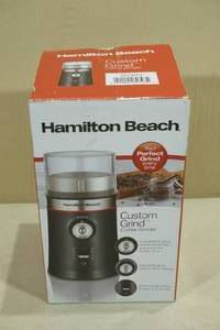 lot 96 image: Hamilton Beach Custom Grind Coffee Grinder