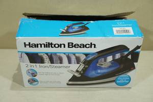 lot 97 image: Hamilton Beach 2 In 1 IronSteamer