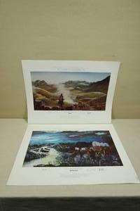 lot 133 image: Oregon Trail Sesquicentennial Limited Edition Prints