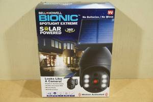 lot 169 image: Bell and Howell Bionic Spotlight Extreme Motion Activated Light