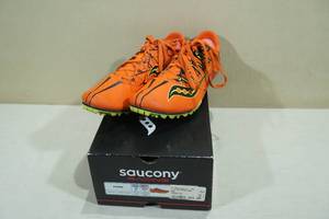lot 187 image: Saucony Racing Spitfire Running Shoes - Mens 11Womens 12.5