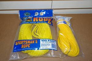 lot 237 image: 150ft of 14 Braided Poly Rope
