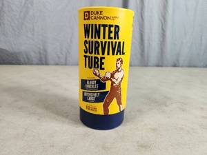 New Duke Cannon Winter Survival Tube