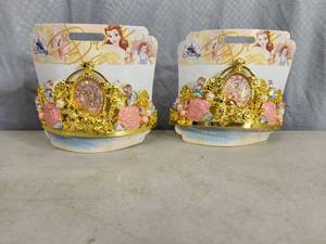 2 New Metal Disney Crowns