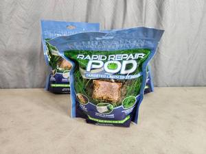 3 New Bags of Rapid Repair Pod Targeted Lawn Repair Pods