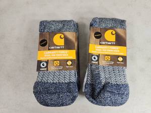4 New Pair of Carhartt Steel Toe Socks