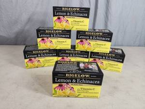 7 New Boxes of Bigelow Tea