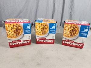 3 New Sets of GoodCook Everyware Storage Containers with Lids
