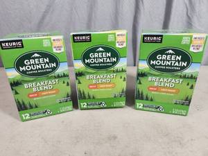 36 New Green Mountain Coffee Kcups