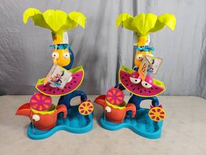 2 New B Toys Tropical Waterfall Bathtub Toys