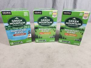 36 New Green Mountain Coffee K Cups