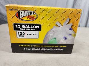 120 New Tall Kitchen Garbage Bags