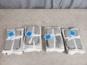 4 New 3 Piece Kitchen Towel Sets