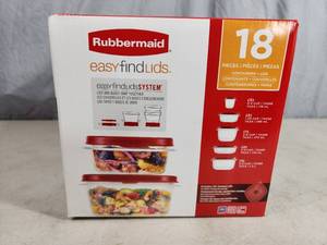 New Rubbermaid 18 Piece Food Storage Set