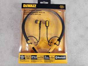 New DeWalt Jobsite Pro Wireless Earphones