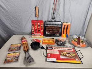 Large Assortment of New BBQ Grilling Items