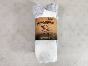 New 4 Pack Crew Hiwassee Trading Co Working Socks