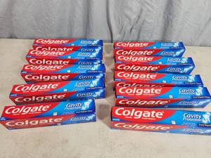 10 New Tubes of Colgate Toothpaste