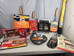 Large Assortment of New BBQ Grilling Items
