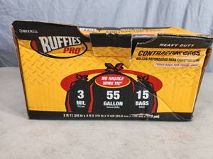 New Box of Heavy Duty Contractor 55 Gallon Drum Liners