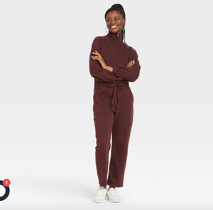 2 New Medium Fleece Jumpsuits