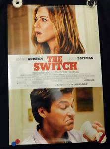 2010 The Switch Double Sided Original Movie Theater Poster