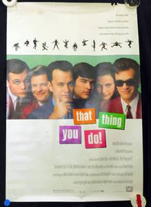 1996 That Thing You Do Double Sided Original Movie Theater Poster