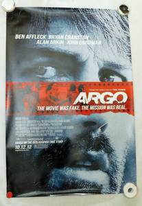 2012 Argo Double Sided Original Advance Movie Theater Poster