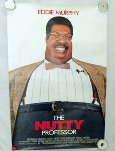 1996 The Nutty Professor Double Sided Original Movie Theater Poster