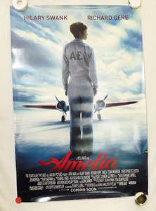 2009 Amelia Double Sided Original Advance Movie Theater Poster
