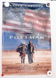 1997 The Postman Double Sided Original Advance Movie Theater Poster