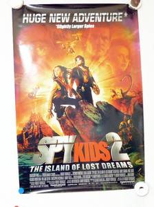 2002 Spy Kids 2 Double Sided Original Movie Theater Poster