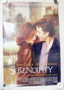 2001 Serendipity Single Sided Original Movie Theater Poster