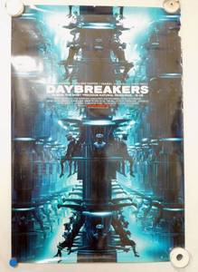 2010 Daybreakers Double Sided Original Advance Movie Theater Poster