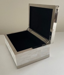 lot 13 image: Pottery Barn Dresser Top Box