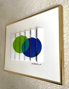 lot 19 image: Overlapping Circles Koptic Art by Bob Bechdolt