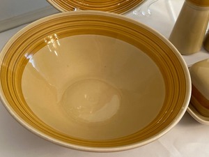 lot 118 image: Mikasa Terra Stone Serving Pieces