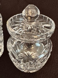 lot 105 image: Two Waterford Jars