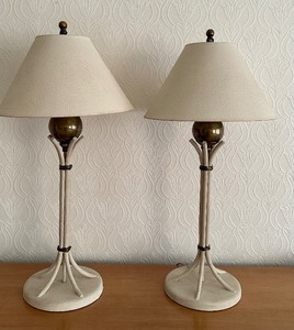 lot 161 image: Pair of Contemporary Style Table Lamps