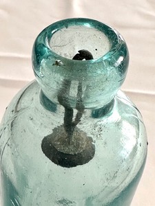 lot 147 image: Vintage Algano Bottle Works Bottle