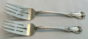 lot 14A image: Towle Old Master Sterling Deli and Meat Fork