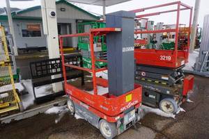 2014 Sky Jack Model SJ16 Vertical Mast Lift