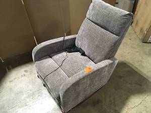 Grey Electric Massage Chair Customer Returns See Pictures