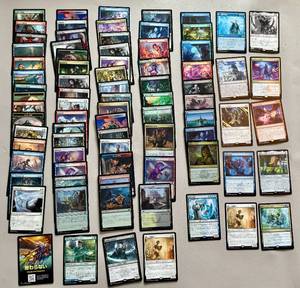 lot 2 image: Japanese Language MTG Cards-54 Common 11 Uncommon & 14 Rare-Lot of Foils