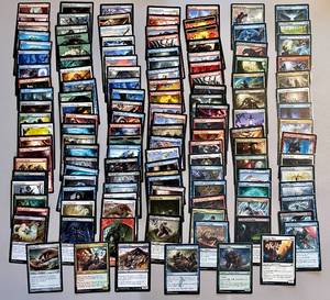 lot 4 image: Lot of 135 MTG Cards-100 Common 35 Uncommon-Various Decks. 