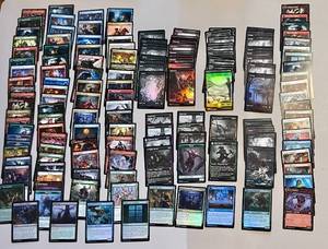 lot 5 image: Lot of 155 Various MTG Cards- Several Foils, Many Uncommon
