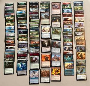 lot 8 image: Lot of 100 MTG 2020 Modern Horizons & Zendikar Rising Cards