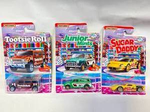 Lot of 3 Candy Variety Matchbox Vehicles